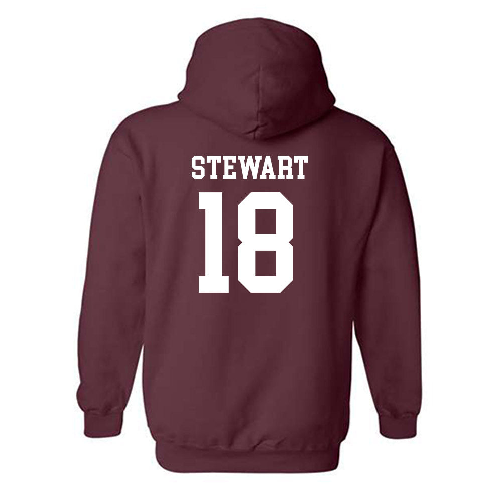 Texas State - NCAA Baseball : Jayden Stewart - Classic Shersey Hooded Sweatshirt-1