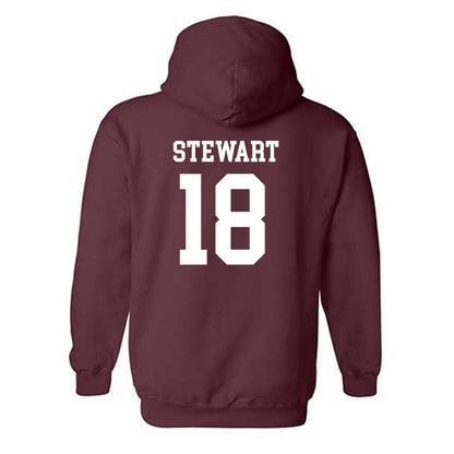 Texas State - NCAA Baseball : Jayden Stewart - Classic Shersey Hooded Sweatshirt-1