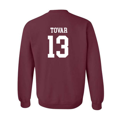 Texas State - NCAA Baseball : Jesus Tovar - Classic Shersey Crewneck Sweatshirt-1