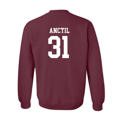 Texas State - NCAA Baseball : Justin Anctil - Classic Shersey Crewneck Sweatshirt-1