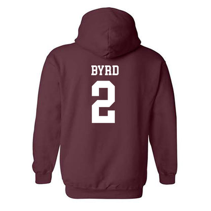 Texas State - NCAA Baseball : Cayden Byrd - Classic Shersey Hooded Sweatshirt-1
