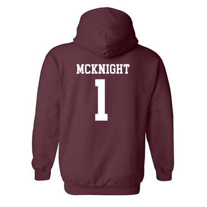 Texas State - NCAA Baseball : Jaxon McKnight - Classic Shersey Hooded Sweatshirt-1
