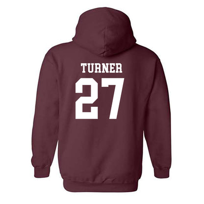Texas State - NCAA Baseball : Trevyn Turner - Classic Shersey Hooded Sweatshirt-1