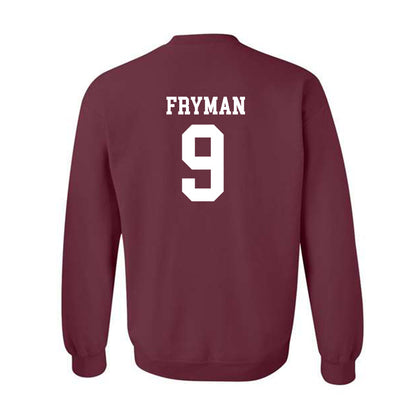Texas State - NCAA Baseball : Bennett Fryman - Classic Shersey Crewneck Sweatshirt-1