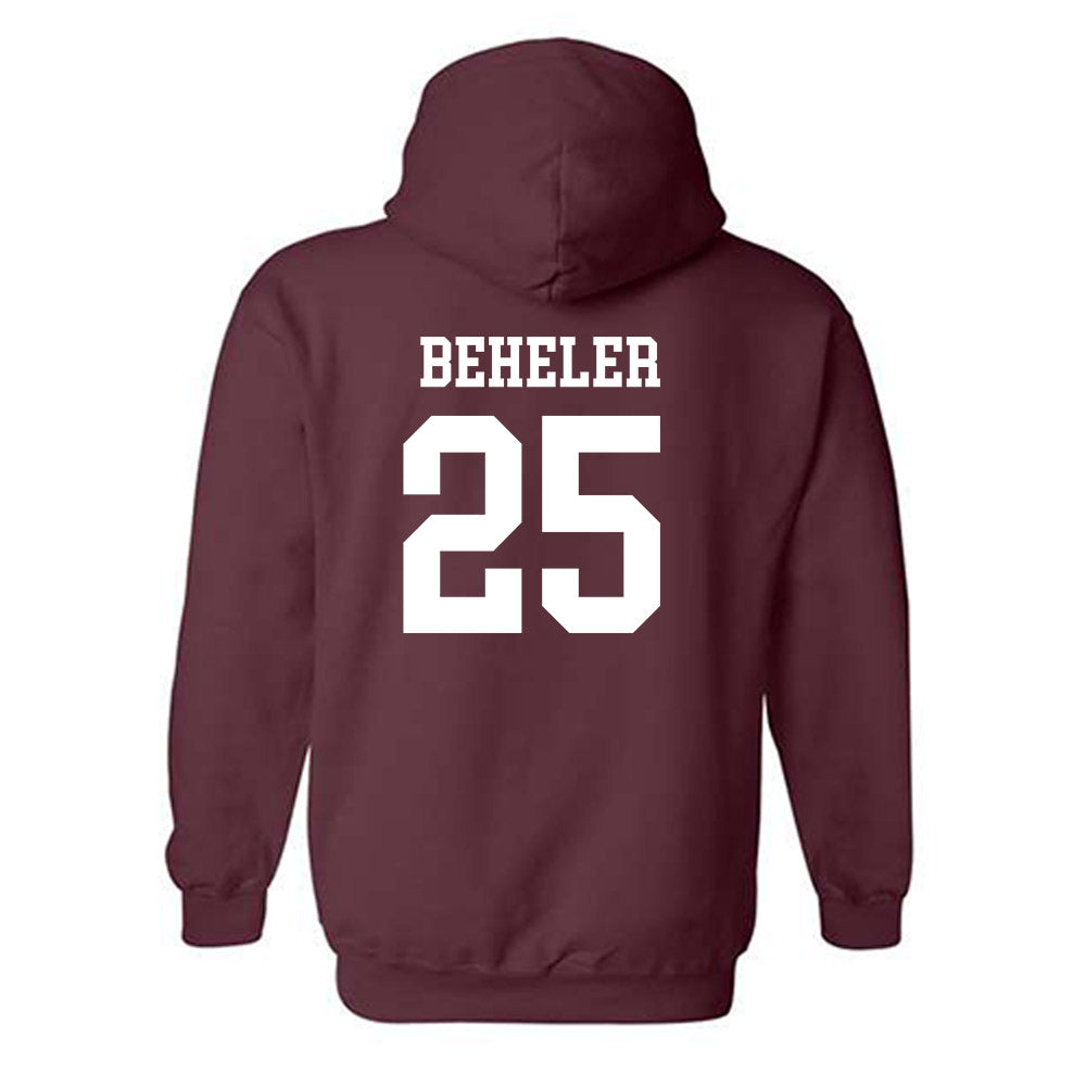 Texas State - NCAA Baseball : Blake Beheler - Classic Shersey Hooded Sweatshirt-1