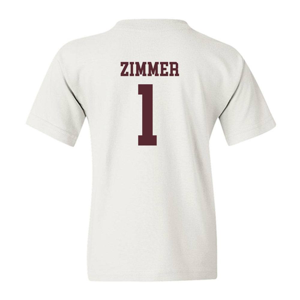 Texas State - NCAA Softball : Cadee Zimmer - Classic Shersey Youth T-Shirt-1