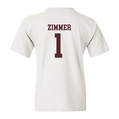 Texas State - NCAA Softball : Cadee Zimmer - Classic Shersey Youth T-Shirt-1