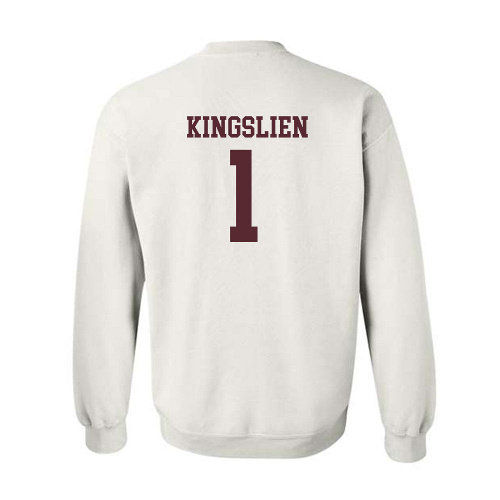 Texas State - NCAA Softball : Maddie Kingslien - Classic Shersey Crewneck Sweatshirt-1