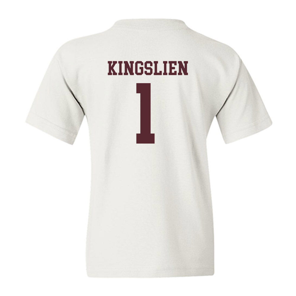 Texas State - NCAA Softball : Maddie Kingslien - Classic Shersey Youth T-Shirt-1