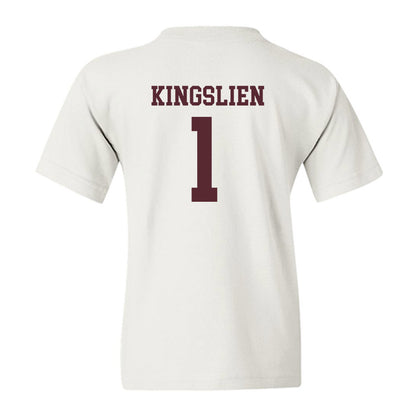 Texas State - NCAA Softball : Maddie Kingslien - Classic Shersey Youth T-Shirt-1