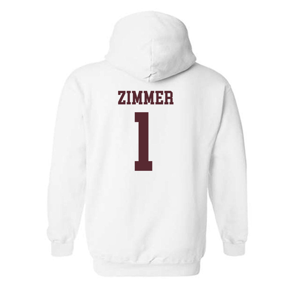 Texas State - NCAA Softball : Cadee Zimmer - Classic Shersey Hooded Sweatshirt-1