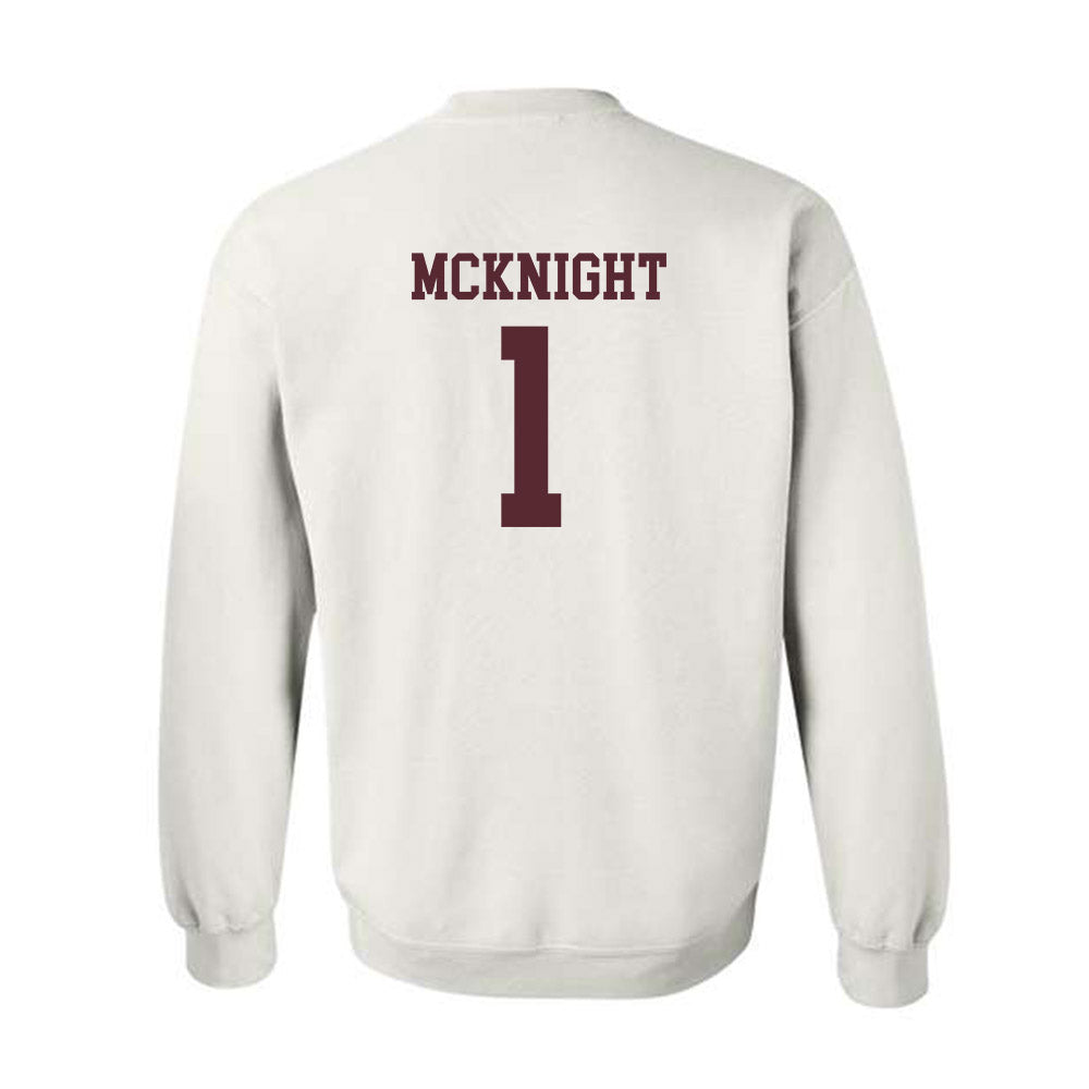 Texas State - NCAA Baseball : Jaxon McKnight - Classic Shersey Crewneck Sweatshirt-1