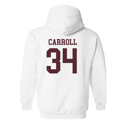 Texas State - NCAA Baseball : Coll Carroll - Classic Shersey Hooded Sweatshirt-1