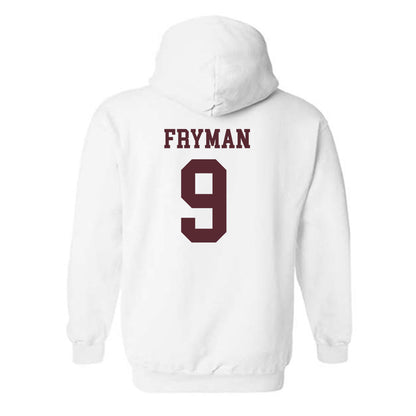 Texas State - NCAA Baseball : Bennett Fryman - Classic Shersey Hooded Sweatshirt-1
