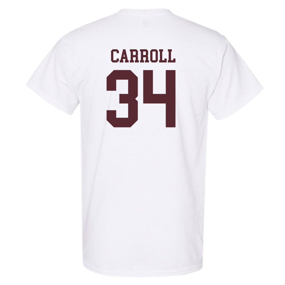 Texas State - NCAA Baseball : Coll Carroll - Classic Shersey T-Shirt-1