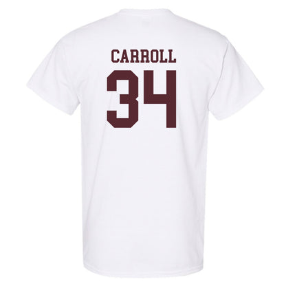 Texas State - NCAA Baseball : Coll Carroll - Classic Shersey T-Shirt-1