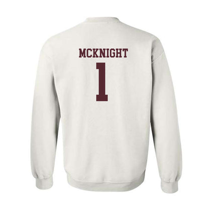 Texas State - NCAA Baseball : Jaxon McKnight - Classic Shersey Crewneck Sweatshirt-1