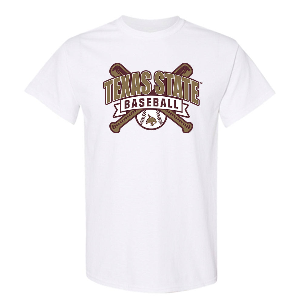 Texas State - NCAA Baseball : Davis Powell - T-Shirt Classic Shersey