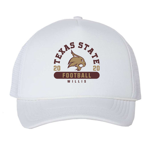 Texas State - NCAA Football : Malik Willis - Trucker Hat-0