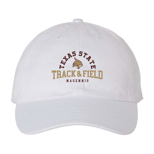 Texas State - NCAA Women's Track & Field : Sydney Magennis - Dad Hat-0