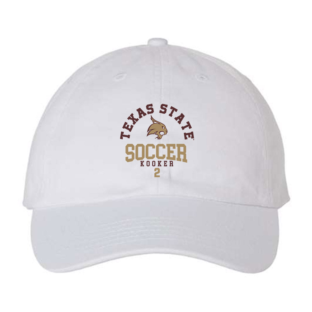 Texas State - NCAA Women's Soccer : Ava Kooker - Dad Hat-0