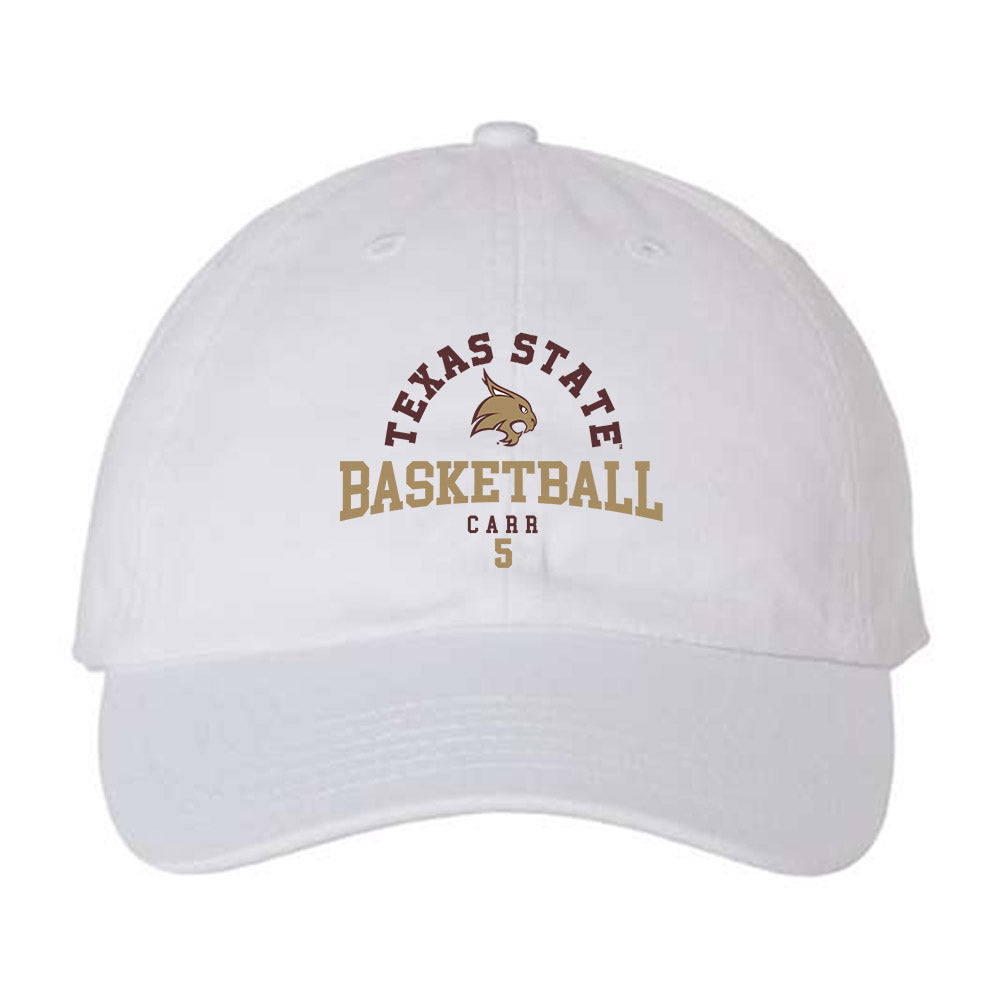 Texas State - NCAA Women's Basketball : Addison Carr - Dad Hat-0