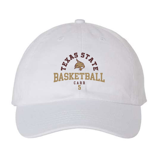 Texas State - NCAA Women's Basketball : Addison Carr - Dad Hat-0