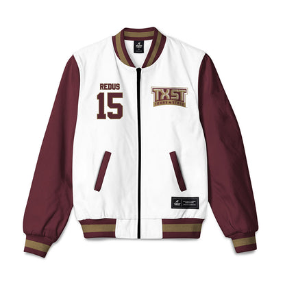 Texas State - NCAA Women's Soccer : Audrey Redus - Bomber Jacket-0