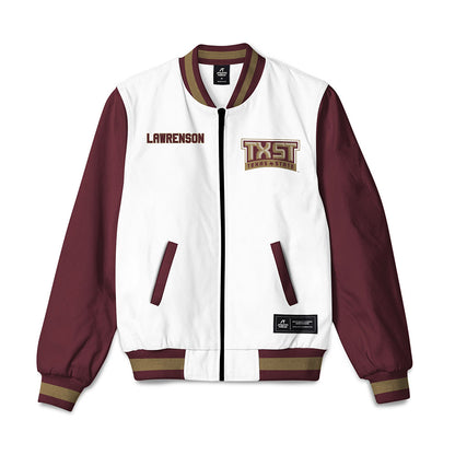 Texas State - NCAA Women's Track & Field : Brooklyn Lawrenson - Bomber Jacket-0