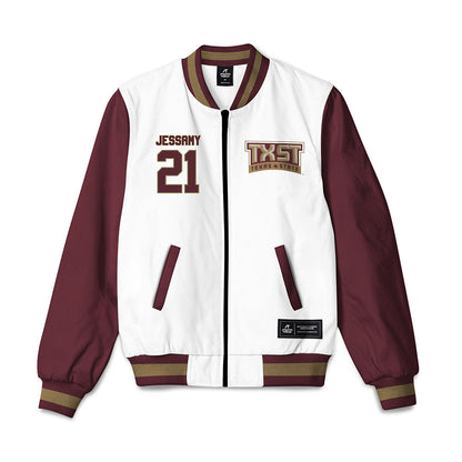 Texas State - NCAA Men's Basketball : Ronald Jessamy - Bomber Jacket-0