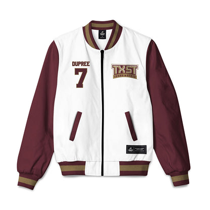Texas State - NCAA Women's Soccer : Lilah Dupree - Bomber Jacket-0