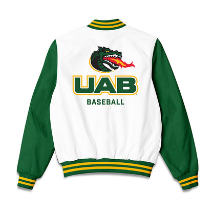 UAB - NCAA Baseball : Carter Samuelson - Bomber Jacket-1
