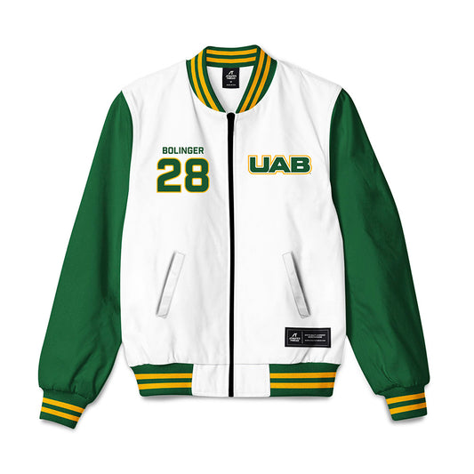 UAB - NCAA Women's Soccer : Sydney Bolinger - Bomber Jacket-0