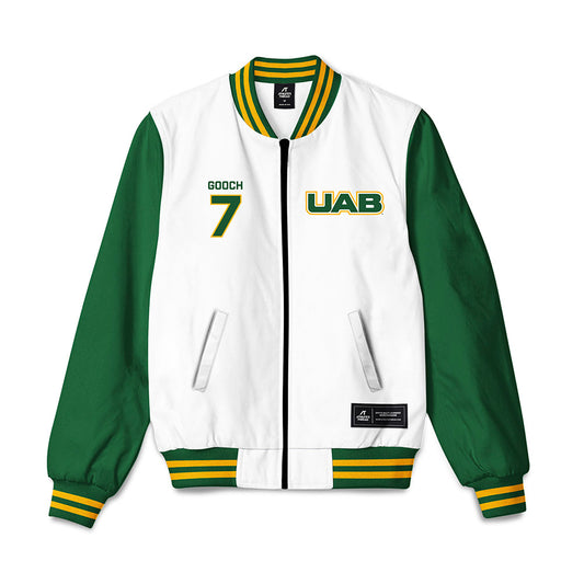 UAB - NCAA Men's Basketball : Ari Gooch - Bomber Jacket-0
