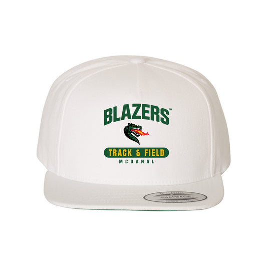 UAB - NCAA Women's Track & Field : Mya McDanal - Snapback Hat-0