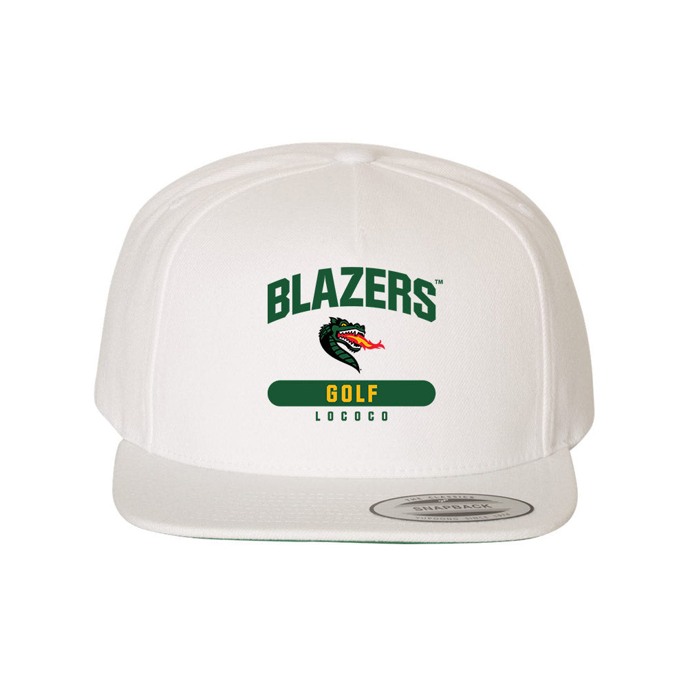 UAB - NCAA Women's Golf : ceci lococo - Snapback Hat-0