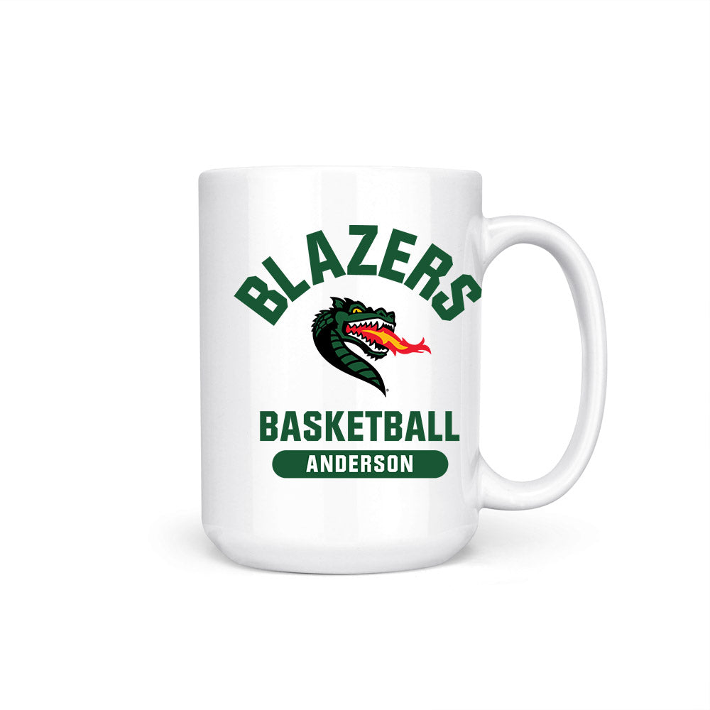 UAB - NCAA Men's Basketball : Dayjaun Anderson - Coffee Mug-0