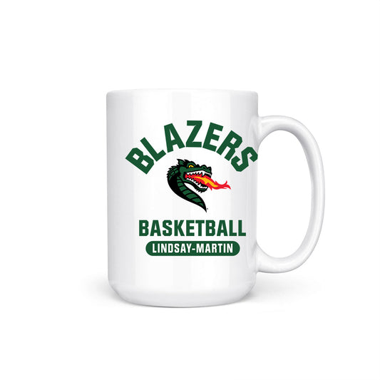 UAB - NCAA Men's Basketball : Kyeron Lindsay-Martin - Coffee Mug-0