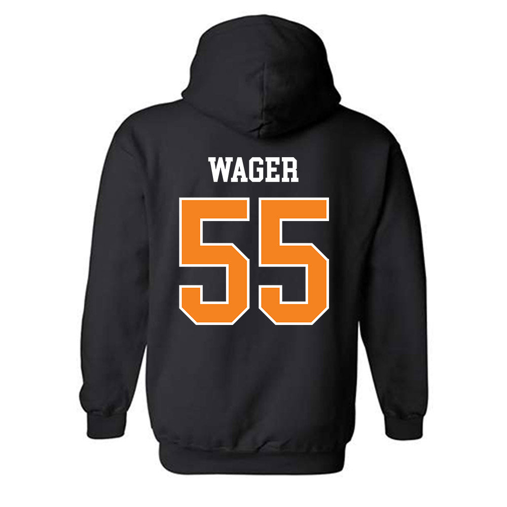 UT Martin - NCAA Baseball : Zach Wager - Hooded Sweatshirt Classic Shersey