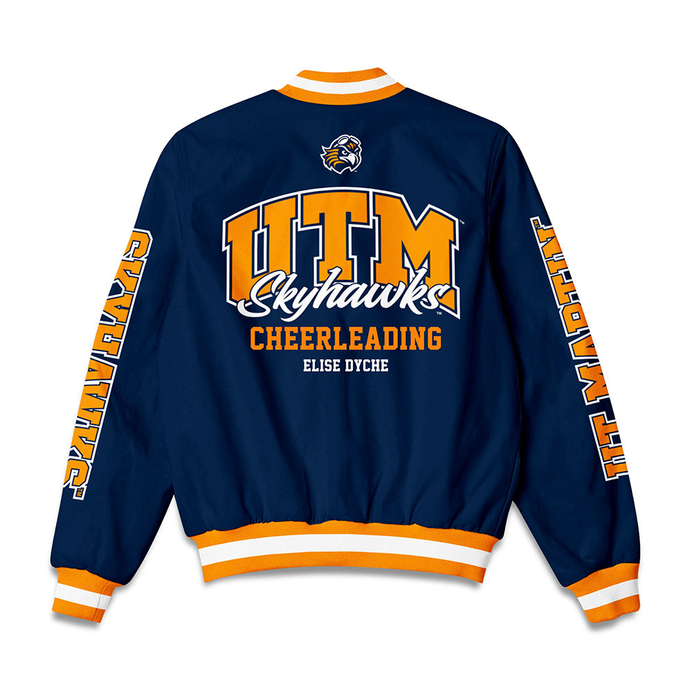 UT Martin - NCAA Cheerleading : Elise Dyche - Bomber Jacket-1