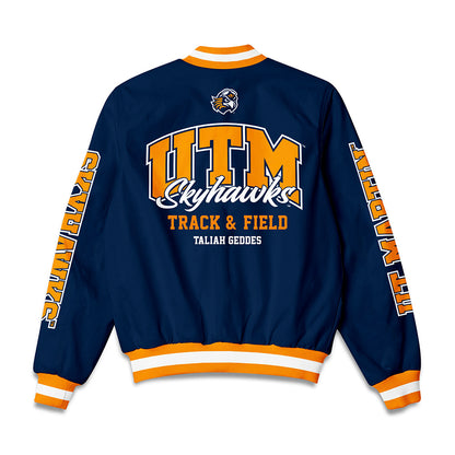 UT Martin - NCAA Women's Track & Field : Taliah Geddes - Bomber Jacket-1