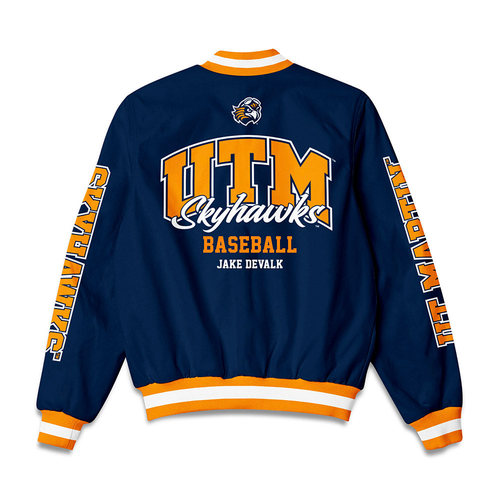 UT Martin - NCAA Baseball : Jake Devalk - Bomber Jacket-1