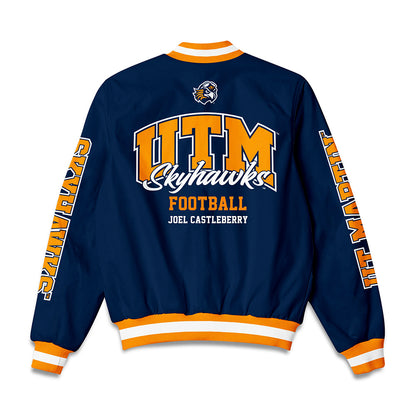 UT Martin - NCAA Football : Joel Castleberry - Bomber Jacket-1