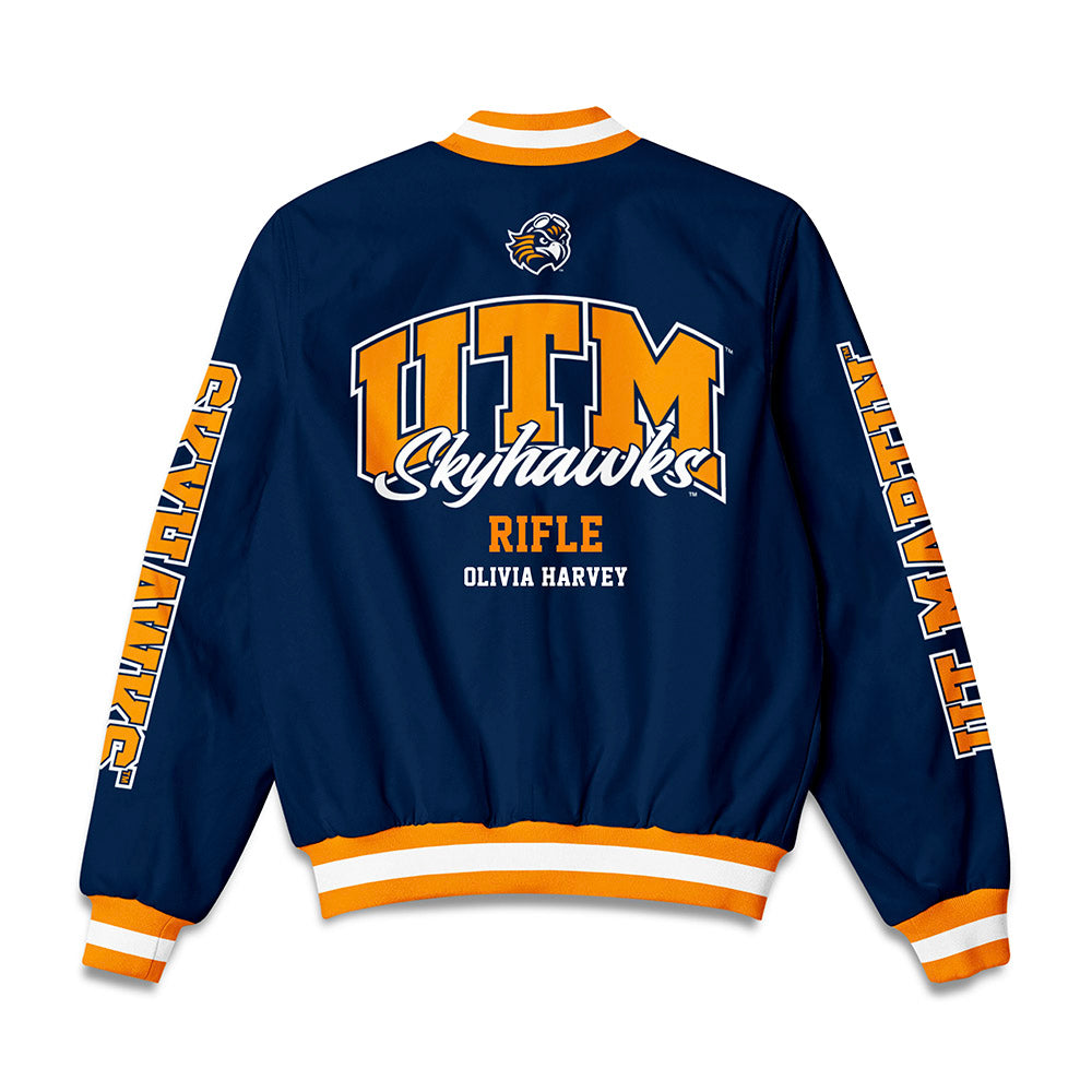 UT Martin - NCAA Rifle : Olivia Harvey - Bomber Jacket-1