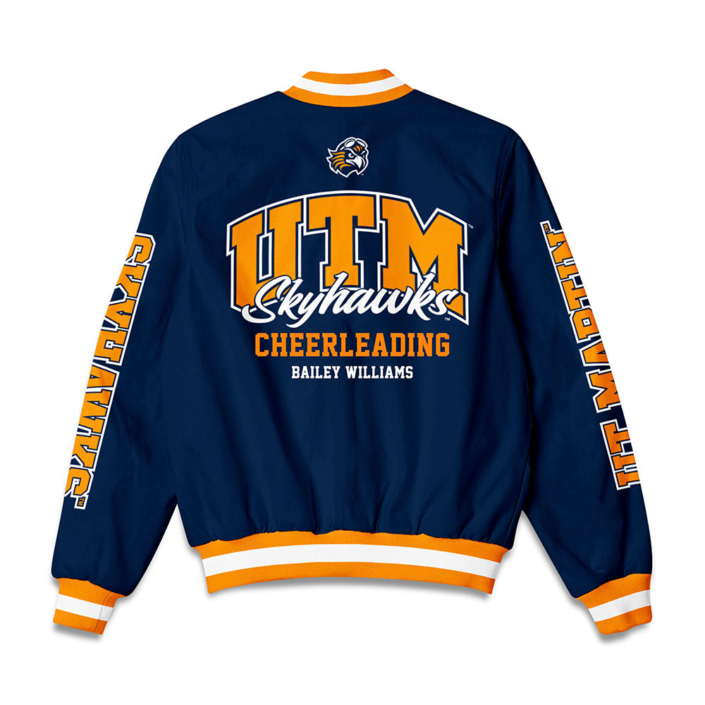 UT Martin - NCAA Cheerleading : Bailey Williams - Bomber Jacket-1
