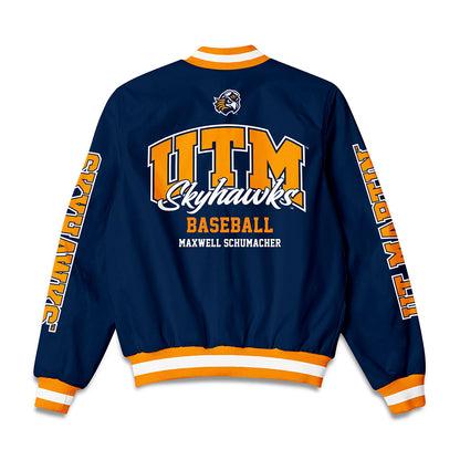 UT Martin - NCAA Baseball : Maxwell Schumacher - Bomber Jacket-1