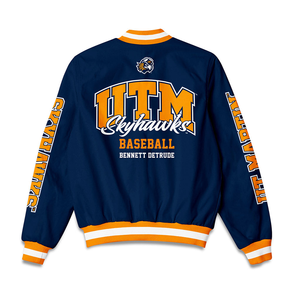 UT Martin - NCAA Baseball : Bennett DeTrude - Bomber Jacket