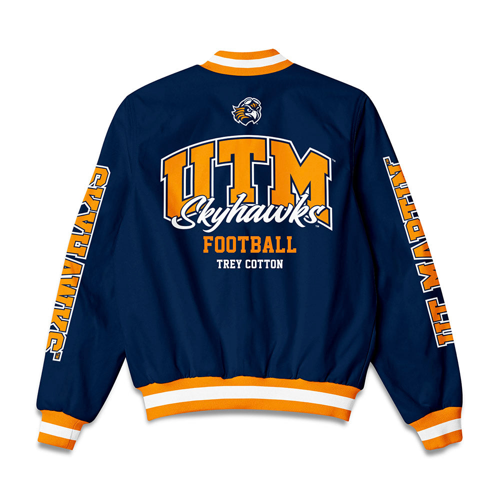 UT Martin - NCAA Football : Trey Cotton - Bomber Jacket-1