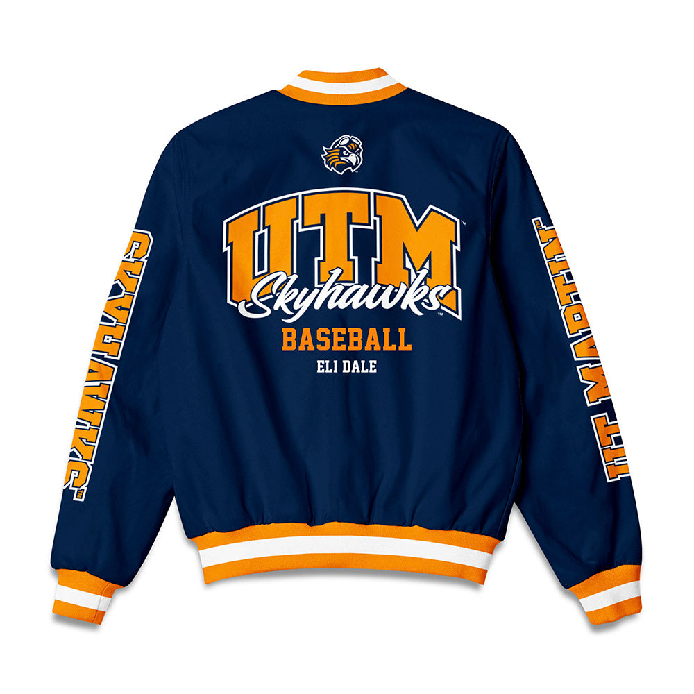 UT Martin - NCAA Baseball : Eli Dale - Bomber Jacket-1