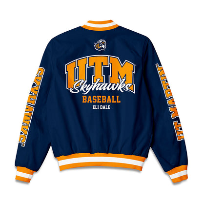 UT Martin - NCAA Baseball : Eli Dale - Bomber Jacket-1